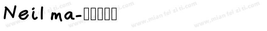 Neil ma字体转换